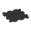 Aufsicht auf die Unterseite, also die Bodenseite von WARCO-Formteil 0126 - Pool Surround Tile im Format 500 x 500 x 18 mm.