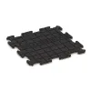 Aufsicht auf die Unterseite, also die Bodenseite von WARCO-Formteil 0132 - Pool Surround Tile im Format 500 x 500 x 18 mm.