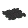 Aufsicht auf die Unterseite, also die Bodenseite von WARCO-Formteil 6198 - Balcony tile 1.8 cm – weatherproof im Format 500 x 500 x 18 mm.