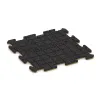 Aufsicht auf die Unterseite, also die Bodenseite von WARCO-Formteil 6206 - Balcony tile 1.8 cm – weatherproof im Format 500 x 500 x 18 mm.