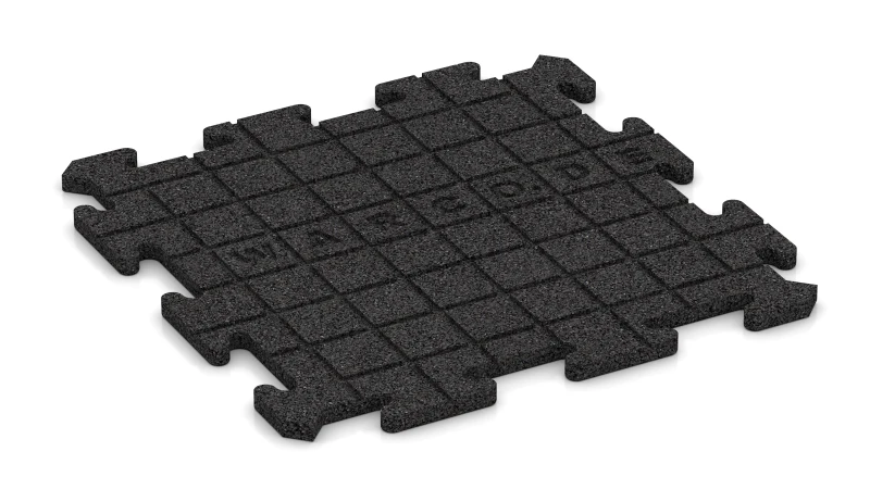 Drainage Grooves in a Square Pattern – 4 mm Deep