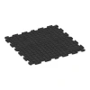 Aufsicht auf die Unterseite, also die Bodenseite von WARCO-Formteil 0317 - Fitness Floor Mat 18 mm im Format 100 x 100 x 1,8 cm | 1,00 m².
