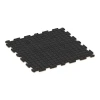 Aufsicht auf die Unterseite, also die Bodenseite von WARCO-Formteil 0318 - Fitness Floor Mat 18 mm im Format 100 x 100 x 1,8 cm | 1,00 m².