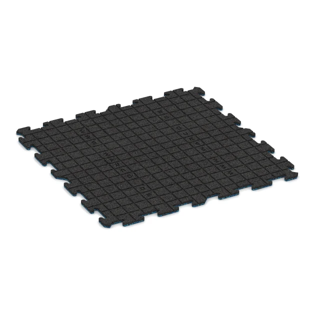 Aufsicht auf die Unterseite, also die Bodenseite von WARCO-Formteil 3935 - Dog floor tile im Format 100 x 100 x 1,8 cm | 1,00 m².