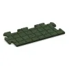 Aufsicht auf die Unterseite, also die Bodenseite von WARCO-Formteil 4818 - Edge Tile HD im Format 500 x 235 x 18 mm.