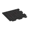 Aufsicht auf die Unterseite, also die Bodenseite von WARCO-Formteil 4768 - Corner Tile im Format 485 x 485 x 18 mm.