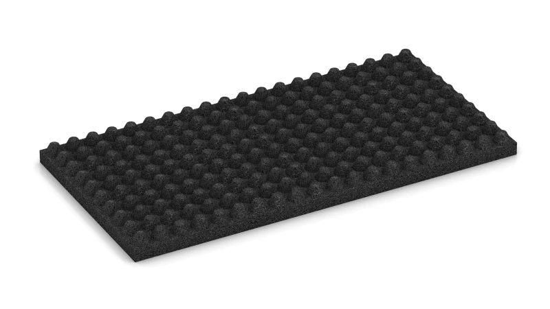 Structure of 23 mm high truncated cones