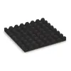 Aufsicht auf die Unterseite, also die Bodenseite von WARCO-Formteil 5555 - Playground Safety Tile 4.5 cm - EN 1177 ≤ 135 cm im Format 500 x 500 x 45 mm.