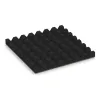 Aufsicht auf die Unterseite, also die Bodenseite von WARCO-Formteil 5538 - Playground Safety Tile 4.5 cm - EN 1177 ≤ 135 cm im Format 500 x 500 x 45 mm.