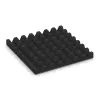 Aufsicht auf die Unterseite, also die Bodenseite von WARCO-Formteil 5350 - Playground safety tile im Format 500 x 500 x 50 mm.