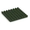 Aufsicht auf die Unterseite, also die Bodenseite von WARCO-Formteil 0692 - Playground safety tile im Format 500 x 500 x 50 mm.