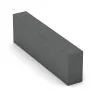 Aufsicht auf die Unterseite, also die Bodenseite von WARCO-Formteil 2601 - Rubber granulate block step im Format 1000 x 300 x 150 mm.