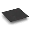 Aufsicht auf die Unterseite, also die Bodenseite von WARCO-Formteil 0497 - Corner tile (two chamfered sides) im Format 500 x 500 x 80 mm.