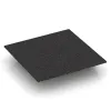 Aufsicht auf die Unterseite, also die Bodenseite von WARCO-Formteil 3832 - Corner tile (two chamfered sides) im Format 500 x 500 x 100 mm.