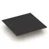 Aufsicht auf die Unterseite, also die Bodenseite von WARCO-Formteil 3823 - Corner tile (two chamfered sides) im Format 500 x 500 x 100 mm.