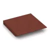 Aufsicht auf die Unterseite, also die Bodenseite von WARCO-Formteil 0486 - Corner tile (two chamfered sides) im Format 500 x 500 x 65 mm.