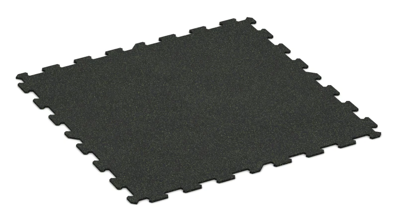 Reversible Tile, Uniform Rubber Granulate