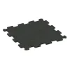 Aufsicht auf die Unterseite, also die Bodenseite von WARCO-Formteil 0921 - Fitness Floor Compact im Format 485 x 485 x 8 mm.