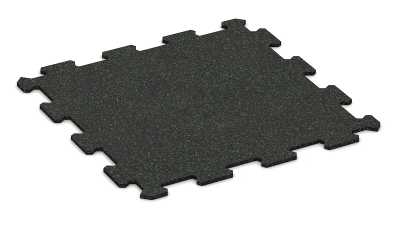 Reversible Tile, Uniform Rubber Granulate