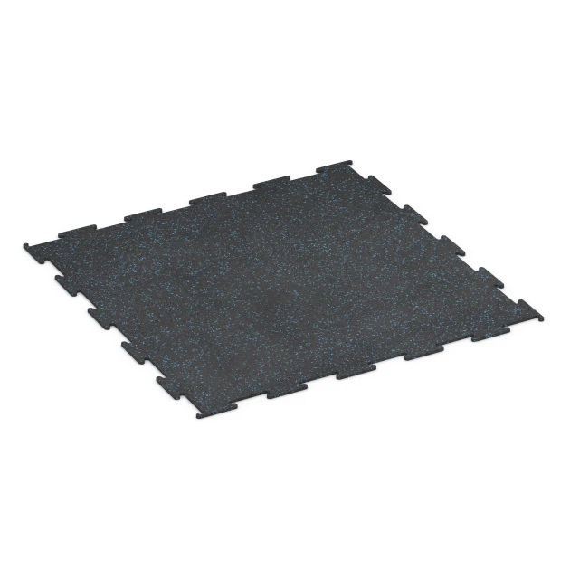 Aufsicht auf die Unterseite, also die Bodenseite von WARCO-Formteil 6451 - Fitness Floor Compact im Format 100 × 100 × 0,8 cm.