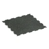 Aufsicht auf die Unterseite, also die Bodenseite von WARCO-Formteil 6453 - Fitness Floor Compact im Format 100 × 100 × 0,8 cm.
