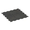 Aufsicht auf die Unterseite, also die Bodenseite von WARCO-Formteil 6454 - Fitness Floor Compact im Format 100 × 100 × 0,8 cm.