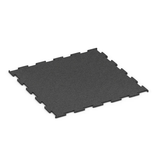 Aufsicht auf die Unterseite, also die Bodenseite von WARCO-Formteil 6455 - Fitness Floor Compact im Format 50 × 50 × 0,8 cm.