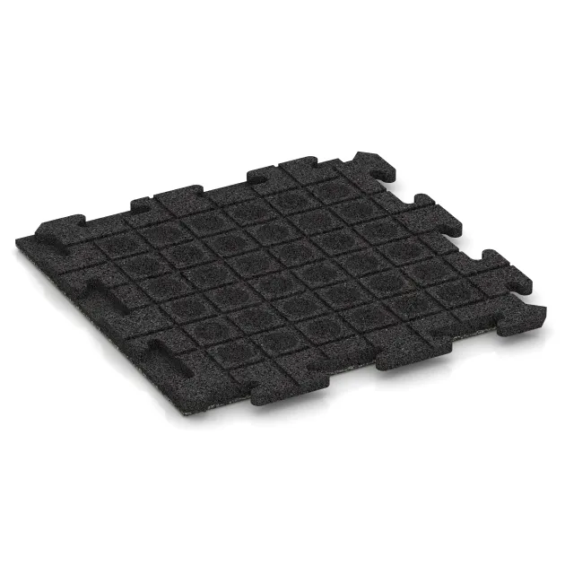 Aufsicht auf die Unterseite, also die Bodenseite von WARCO-Formteil 5774 - Event Floor im Format 500 x 500 x 30 mm.