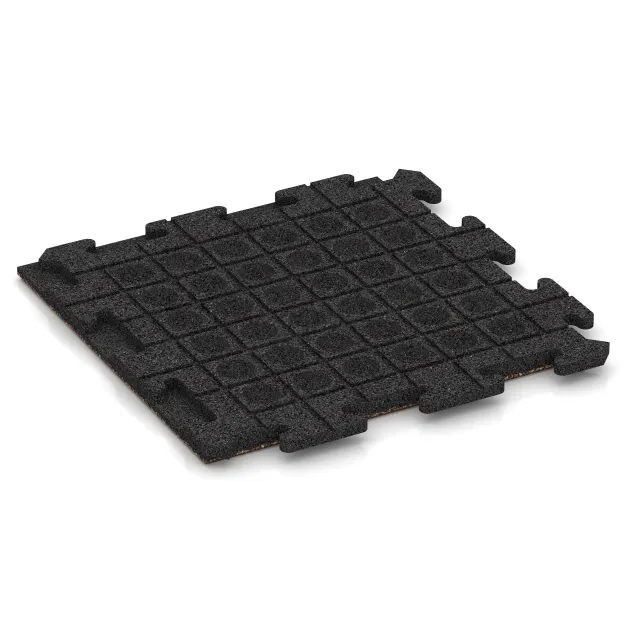 Aufsicht auf die Unterseite, also die Bodenseite von WARCO-Formteil 5778 - Event Floor im Format 500 x 500 x 30 mm.