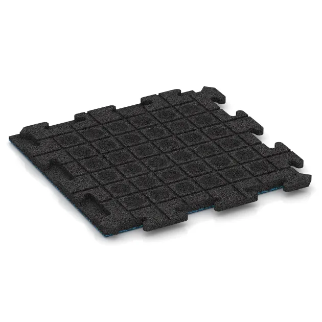 Aufsicht auf die Unterseite, also die Bodenseite von WARCO-Formteil 5783 - Event Floor im Format 500 x 500 x 30 mm.