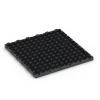 Aufsicht auf die Unterseite, also die Bodenseite von WARCO-Formteil 6325 - Herringbone – Deck Tile im Format 38,5 x 38,5 x 2 cm.