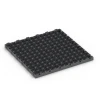 Aufsicht auf die Unterseite, also die Bodenseite von WARCO-Formteil 6237 - Panel Pattern – Deck Tile im Format 38,5 x 38,5 x 2 cm.