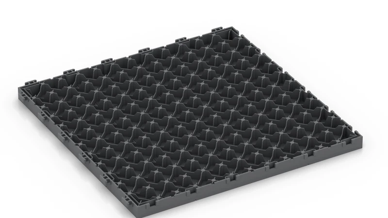 PP Grid Structure with Support Feet