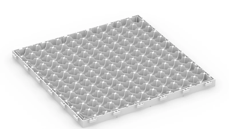 PP Grid Structure with Support Feet