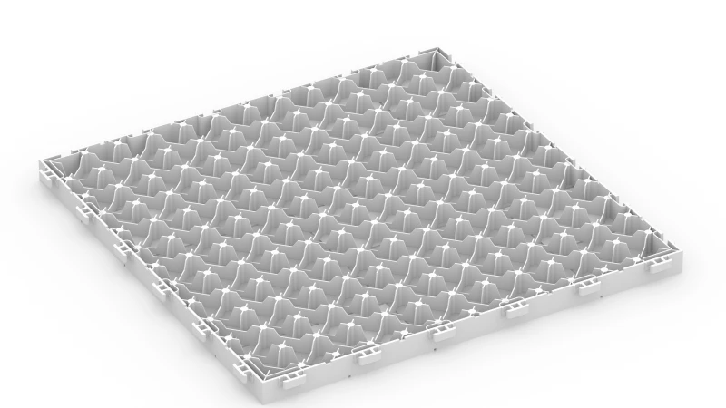 PP Grid Structure with Support Feet