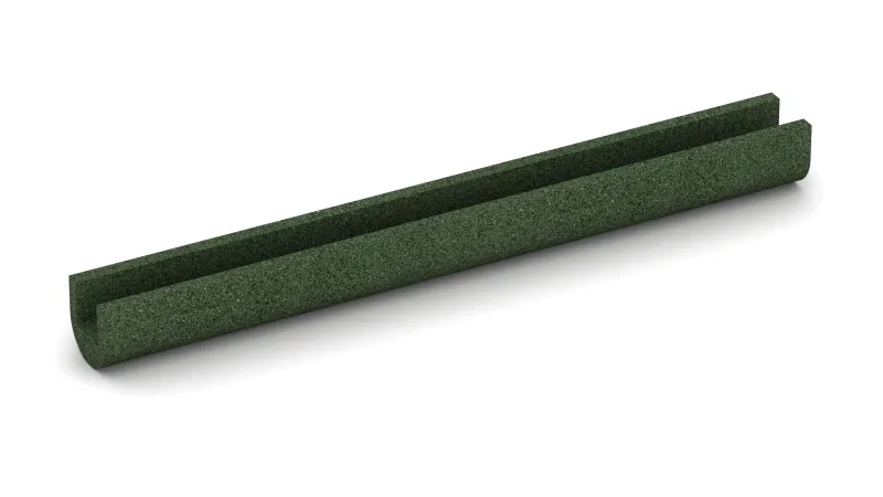 Smooth underside - without embossed structure