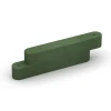 Aufsicht auf die Unterseite, also die Bodenseite von WARCO-Formteil 6641 - Rubber edge restraint im Format 100 x 15 x 30 cm.
