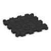 Aufsicht auf die Unterseite, also die Bodenseite von WARCO-Formteil 5736 - Exhibition floor interlocking tile im Format 30,6 x 30,6 x 2 cm | 0,094 m².
