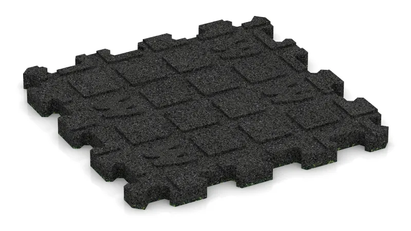 Drainage channels 4 x 15 mm - arranged at right angles