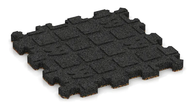 Drainage channels 4 x 15 mm - arranged at right angles