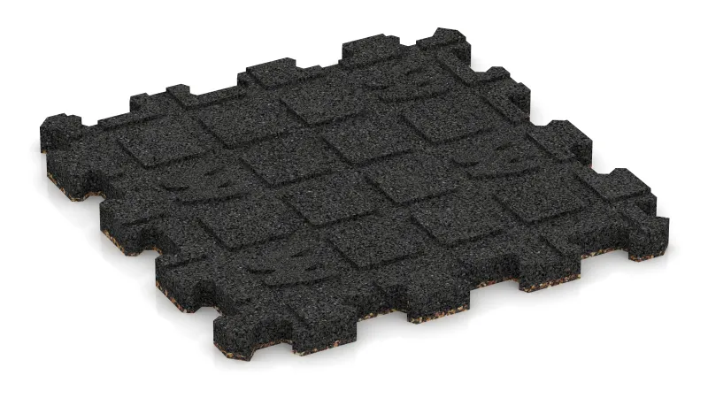 Drainage channels 4 x 15 mm - arranged at right angles