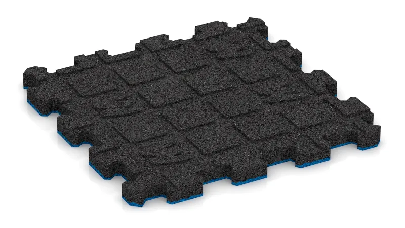 Drainage channels 4 x 15 mm - arranged at right angles