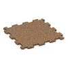 Aufsicht auf die Unterseite, also die Bodenseite von WARCO-Formteil 0962 - Fitness Floor Compact im Format 485 x 485 x 16 mm.