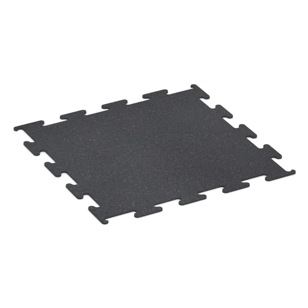 Aufsicht auf die Unterseite, also die Bodenseite von WARCO-Formteil 3753 - Fitness Performance Elite Training Floor im Format 100 x 100 x 1 cm | 1,00 m².