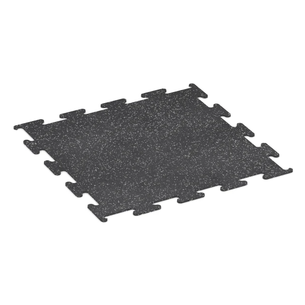 Aufsicht auf die Unterseite, also die Bodenseite von WARCO-Formteil 3776 - Fitness Performance Elite Training Floor im Format 100 x 100 x 1 cm | 1,00 m².