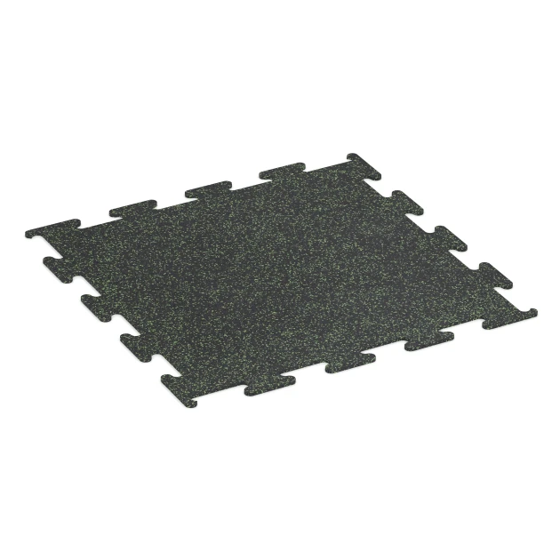 Aufsicht auf die Unterseite, also die Bodenseite von WARCO-Formteil 3755 - Fitness Performance Elite Training Floor im Format 100 x 100 x 1 cm | 1,00 m².