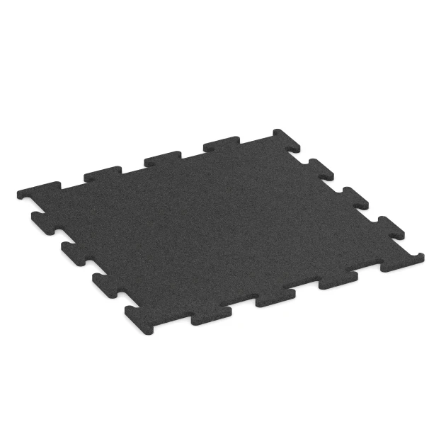 Aufsicht auf die Unterseite, also die Bodenseite von WARCO-Formteil 6164 - Fitness Performance Elite Training Floor im Format 50 x 50 x 1 cm | 0,25 m².