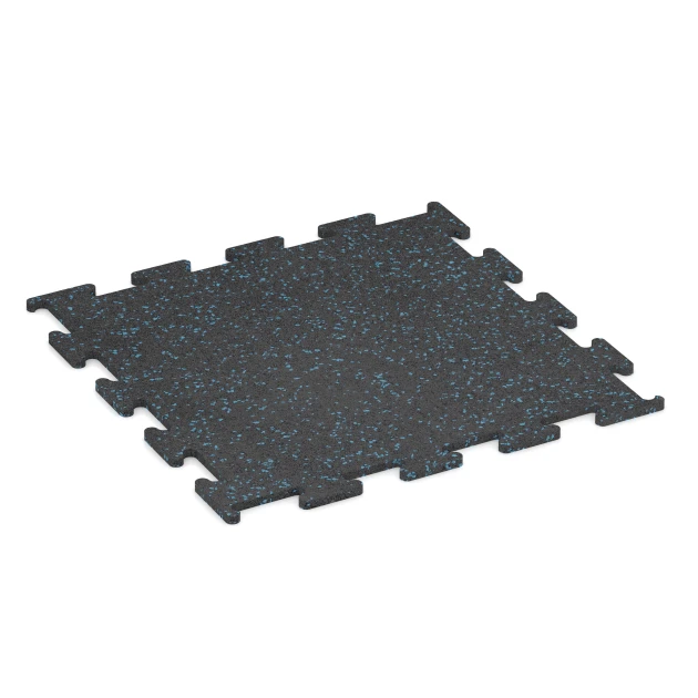 Aufsicht auf die Unterseite, also die Bodenseite von WARCO-Formteil 3766 - Fitness Performance Elite Training Floor im Format 50 x 50 x 1 cm | 0,25 m².