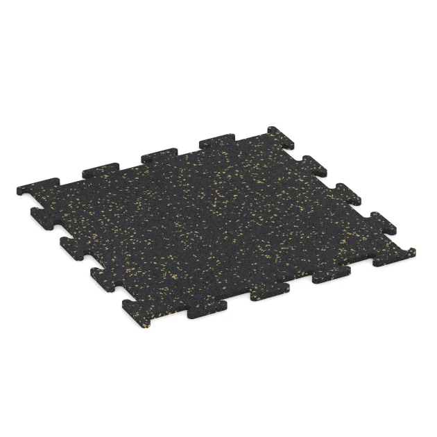Aufsicht auf die Unterseite, also die Bodenseite von WARCO-Formteil 3764 - Fitness Performance Elite Training Floor im Format 50 x 50 x 1 cm | 0,25 m².