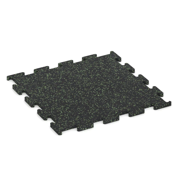 Aufsicht auf die Unterseite, also die Bodenseite von WARCO-Formteil 3771 - Fitness Performance Elite Training Floor im Format 50 x 50 x 1,5 cm | 0,25 m².